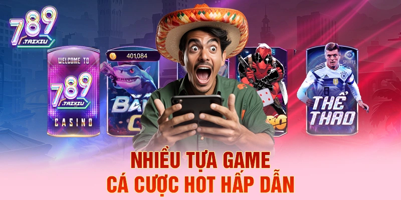 Các tựa game cá cược hấp dẫn tại gi88